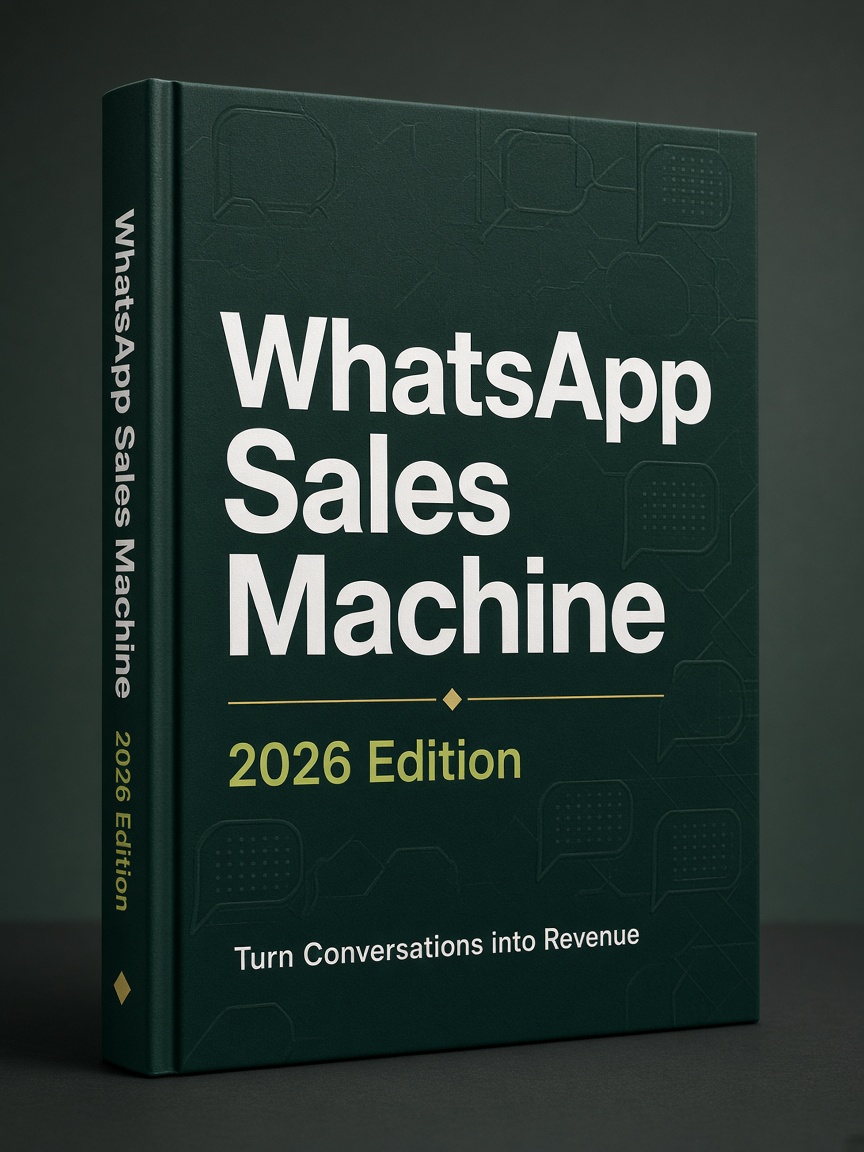 WhatsApp Sales Machine 2026 Edition book cover